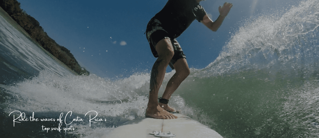 Surfing in Costa Rica