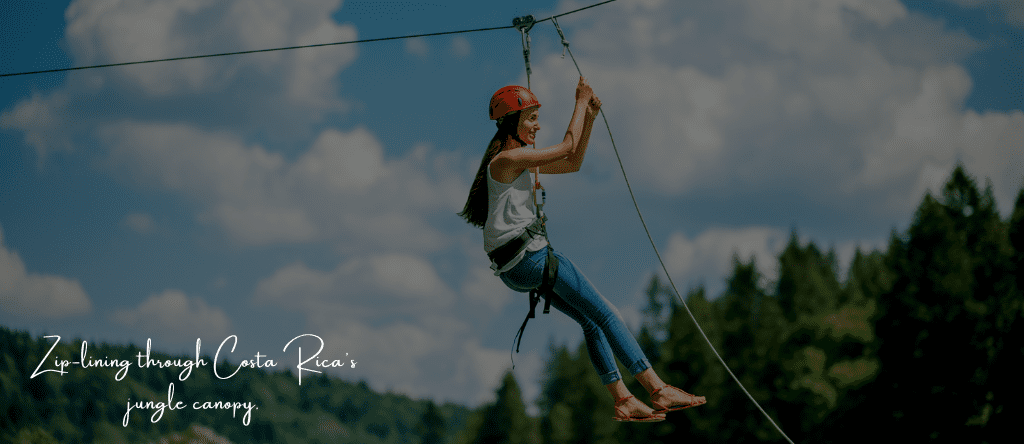 Ziplining in Costa Rica